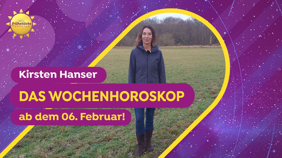 Wochenhoroskop ab dem 6.2.23