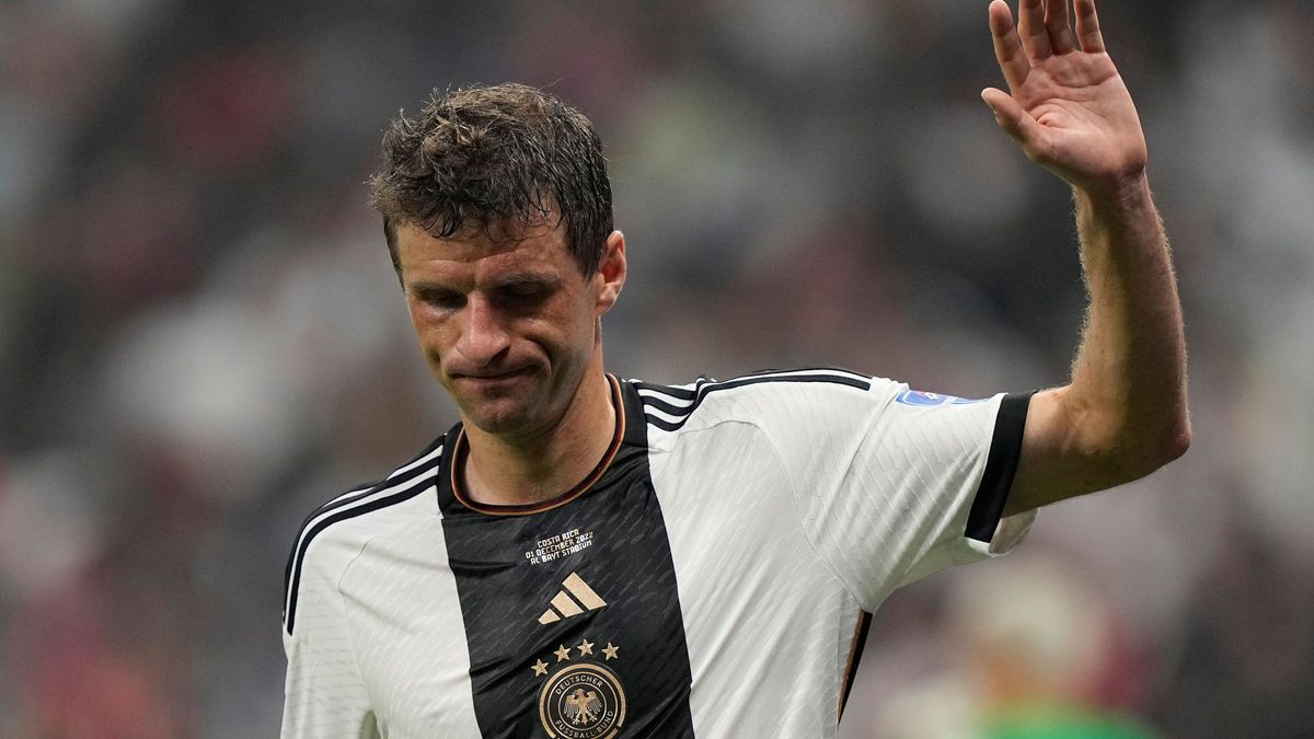 Thomas Müller nach dem WM-Spiel gegen Costa Rica.