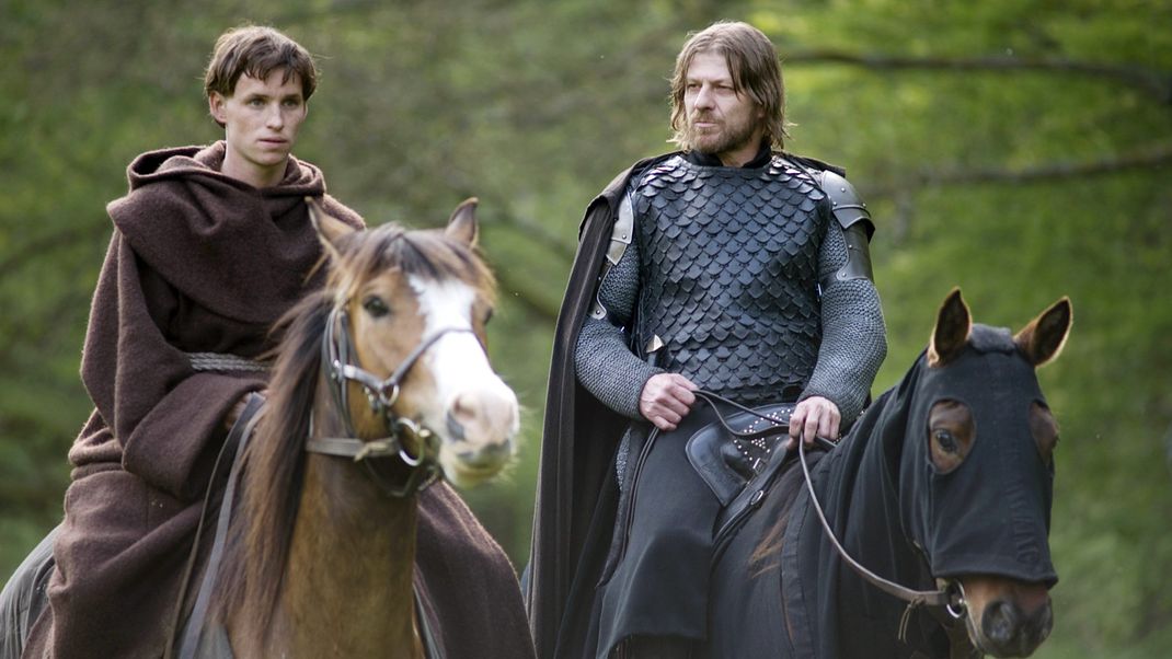 Im Film "Black Death" spielt Eddie Redmayne den unbedarften Mönch Osmund und Sean Bean den düsteren Ritter Ulric.