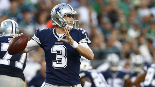 
                <strong>Brandon Weeden</strong><br>
                Brandon Weeden (Dallas Cowboys) - Dass Weeden Qualitäten besitzt, zeigte er bereits am vergangenen Spieltag gegen die Eagles. Der Ersatz-Quarterback für Tony Romo fand bei jedem seiner Pässe einen Mitspieler. 29 Spiele und 27 Touchdowns stehen auf seinem NFL-Konto. Seine Qualität: Präzision.
              