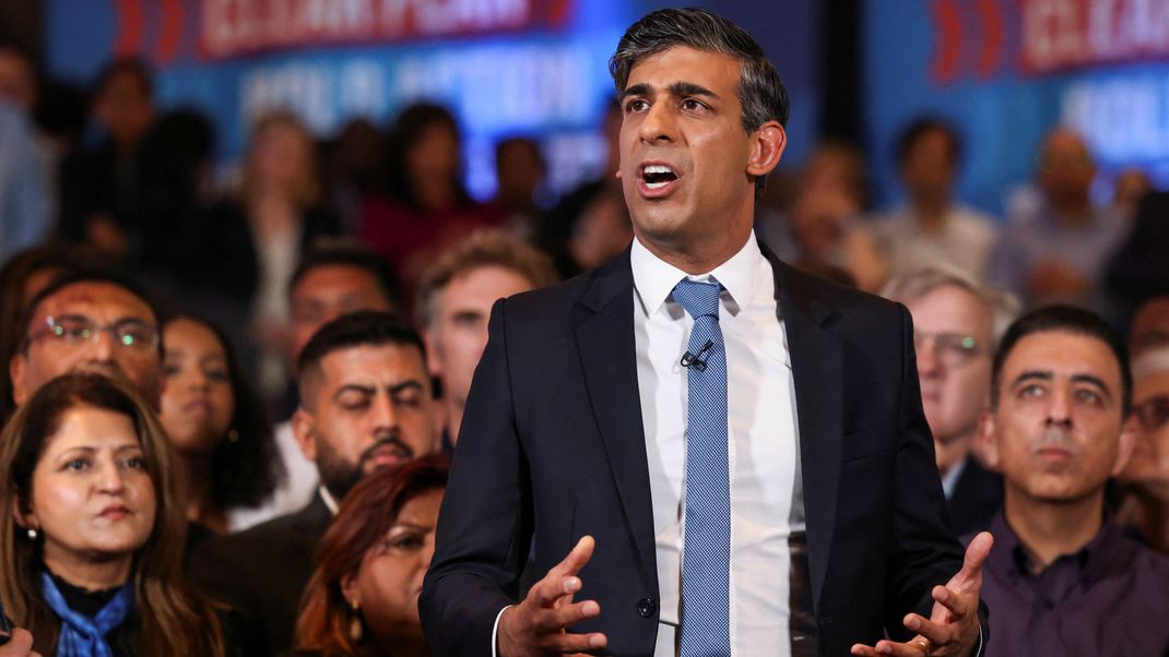 Rishi Sunak ist seit Oktober 2022 britischer Premierminister.