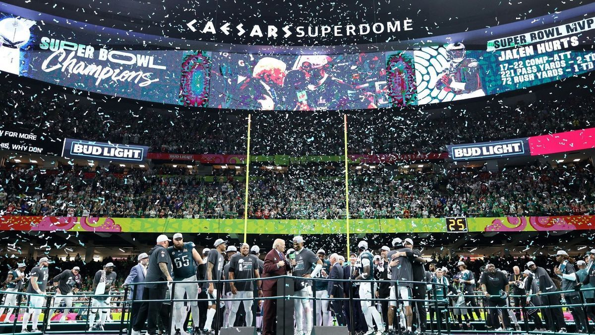 Für Philadelphia ist es der zweite Super-Bowl-Triumph