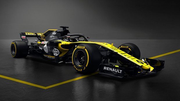 
                <strong>Renault Sport F1 Team </strong><br>
                Das ist der neue Renner von Nico Hülkenberg: Der Renault R.S.18 ist in der neuen Saison knallig gelb, der Heckbereich ist dafür nun schwarz. Man ist der Philosophie des R.S.17 treu geblieben und hat das Konzept weiterentwickelt und alles ergänzt, was man im Vorjahr gelernt hat. Aus aerodynamischer Sicht haben die Franzosen wohl viel gelernt - so richtig preisgeben will man die neuen Details aber noch nicht. Auf den Animationen sind nur wenige Details erkennbar.
              