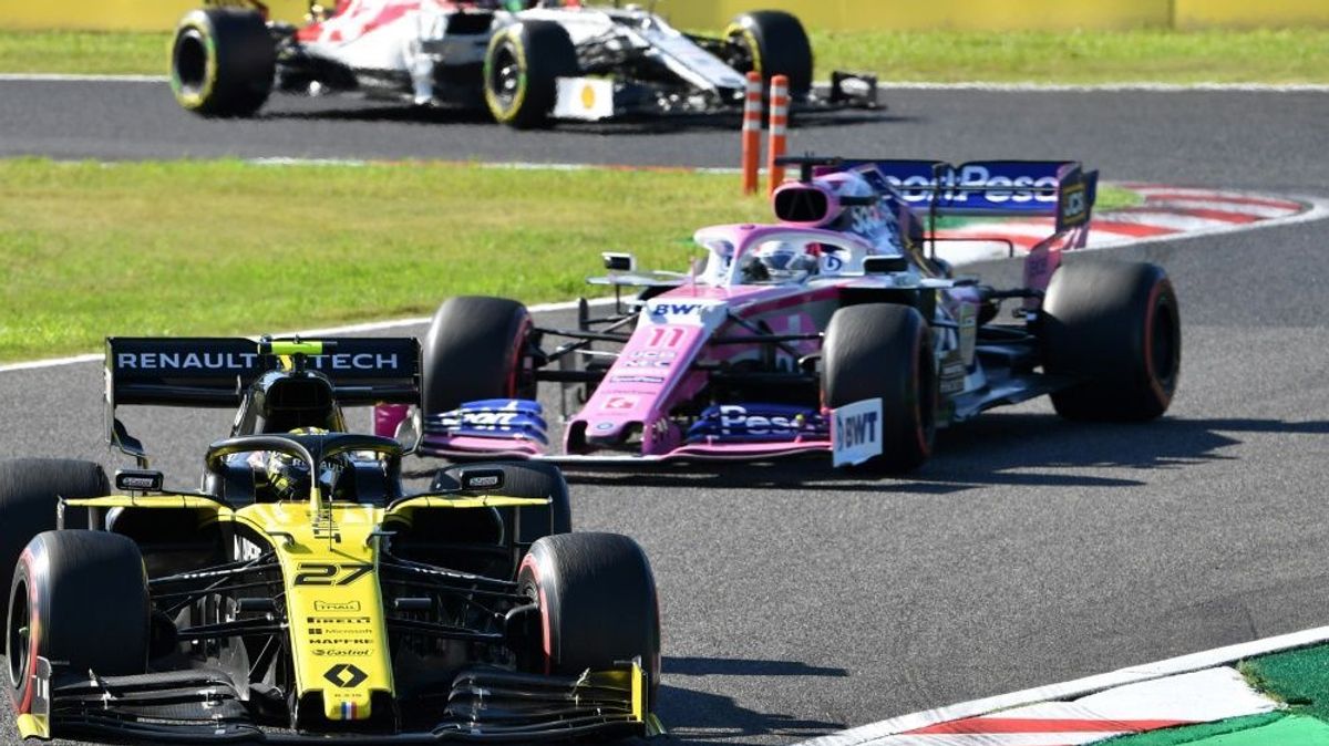 Nico Hülkenberg (l.) wurde disqualifiziert