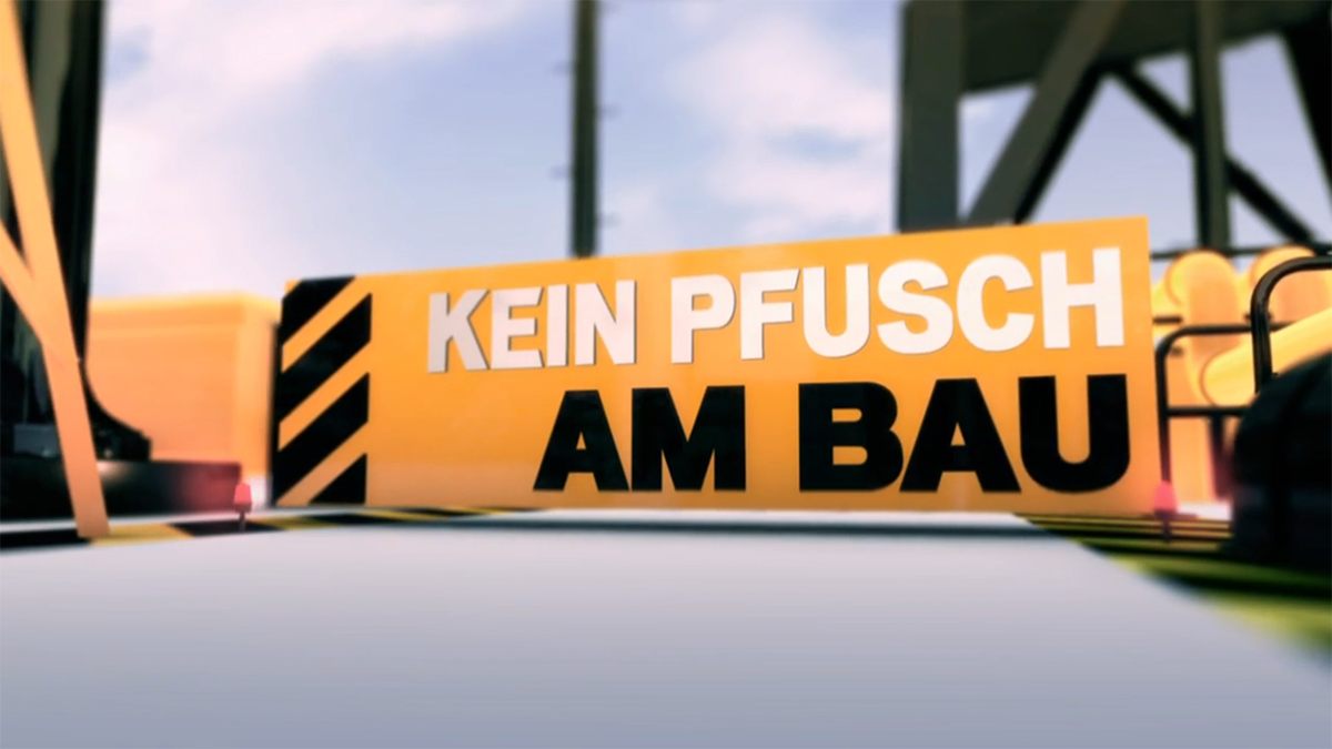 Kein Pfusch am Bau Teaser