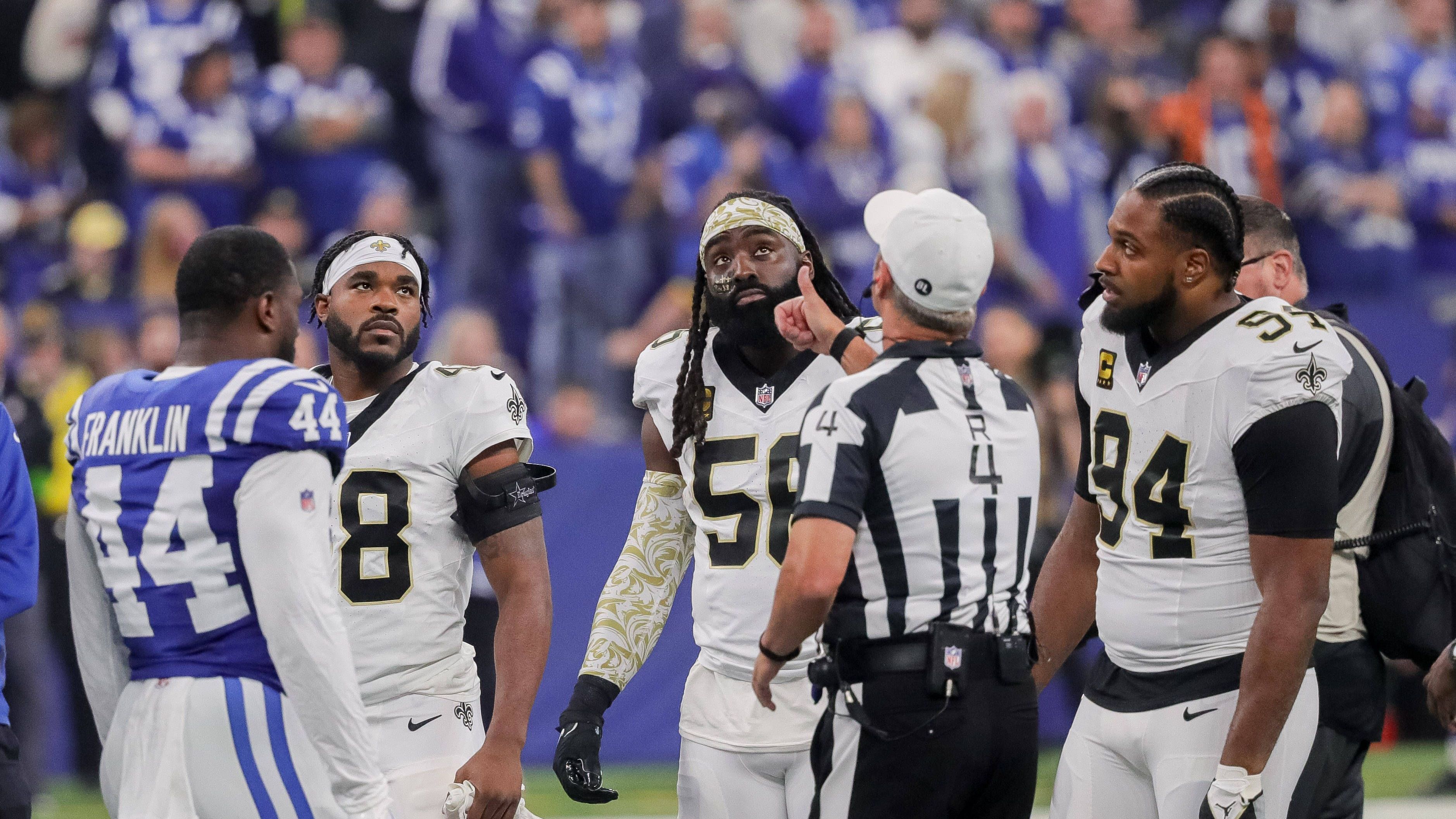<strong>Platz 18: New Orleans Saints</strong><br>345 Offensive Penalty Yards