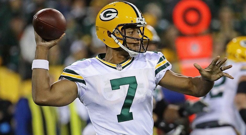 
                <strong>Green Bay Packers: Brett Hundley</strong><br>
                Nachdem sich Aaron Rodgers gegen die Minnesota Vikings das Schlüsselbein brach und für die gesamte Spielzeit ausfallen könnte, wird nun erstmal Backup Brett Hundley in die Bresche springen müssen. Der 24-Jährige wurde 2015 in der fünften Runde gedraftet und kam in der NFL bislang auf vier Kurzeinsätze, bei denen er 174 Passing-Yards, einen Touchdown und vier Interceptions warf.
              