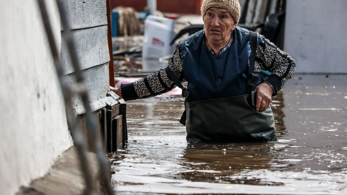 Russland Überschwemmungen