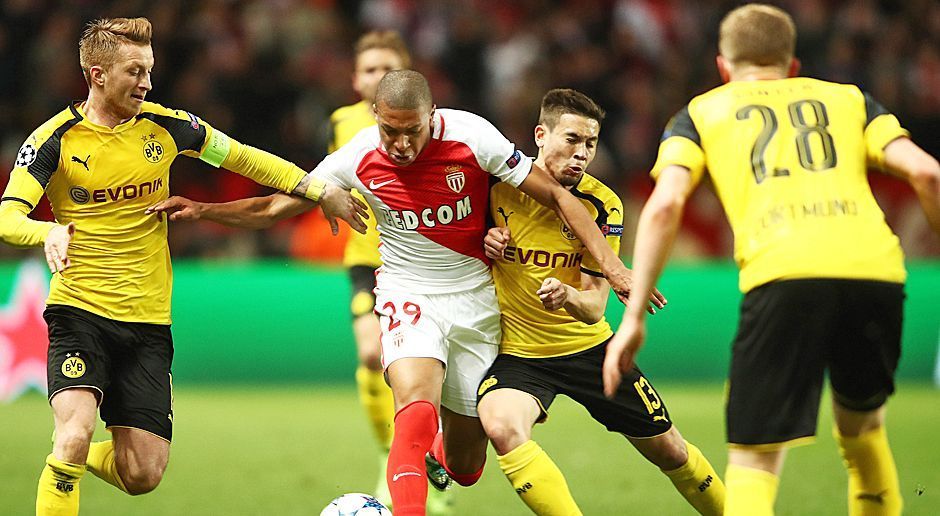 
                <strong>AS Monaco gegen Borussia Dortmund: Der BVB in der Einzelkritik</strong><br>
                Champions League adieu! Borussia Dortmund verliert nach dem 2:3 im eigenen Stadion auch das Rückspiel im Viertelfinale bei AS Monaco mit 1:3 und verabschiedet sich einen Tag nach dem FC Bayern München aus dem Wettbewerb. Die Noten der Schwarz-Gelben.
              