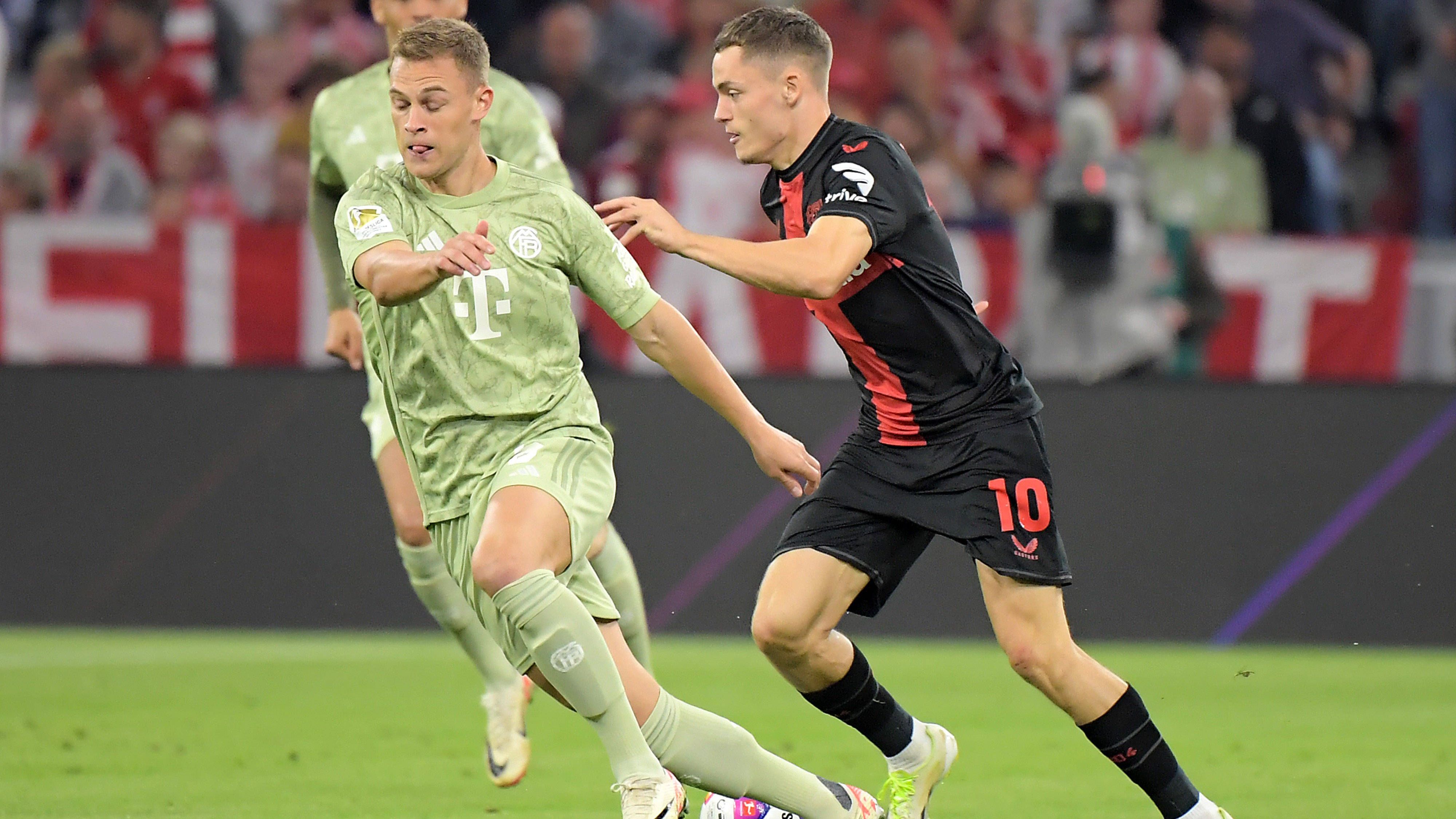 <strong>FC Bayern vs. Bayer Leverkusen: Die Noten zum Spiel</strong><br>Der FC Bayern hat den Sprung an die Tabellenspitze nach einer dramatischen Schlussphase verpasst. Bayer Leverkusen gelang in der Nachspielzeit das 2:2 (1:1), so dass die Werkself dank der um einen Treffer besseren Tordifferenz Erster in der Bundesliga bleibt. Die Noten und Einzelkritiken des Topspiels.