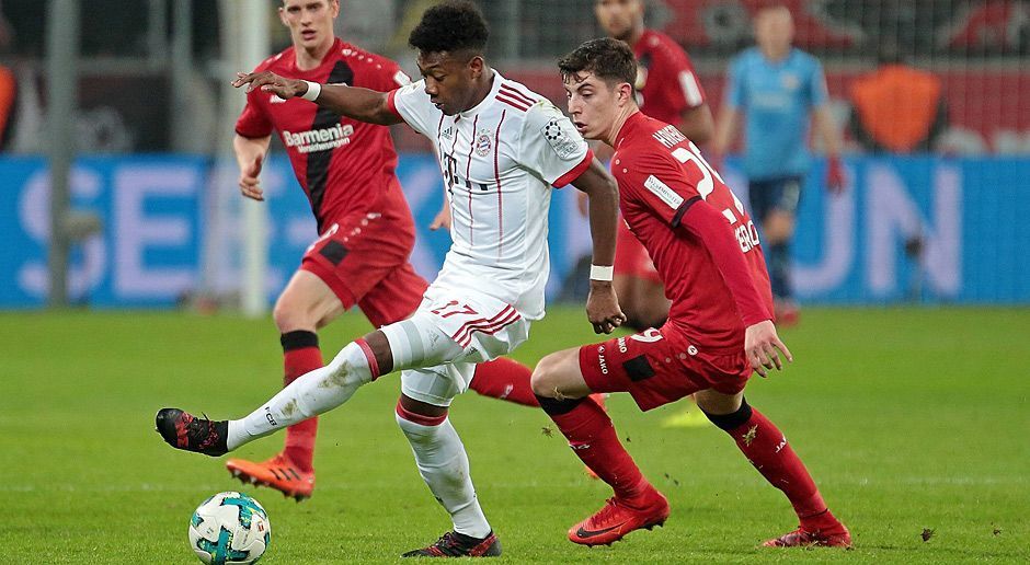 
                <strong>David Alaba</strong><br>
                Nach vorne ging beim Österreicher nicht sonderlich viel, dafür war er defensiv über weite Strecken solide und ließ auf seiner Seite kaum einen Leverkusener Angriff zu. Doch vor dem Anschlusstreffer griff der Nationalspieler doch etwas zu zögerlich ein. ran-Note: 3,5
              