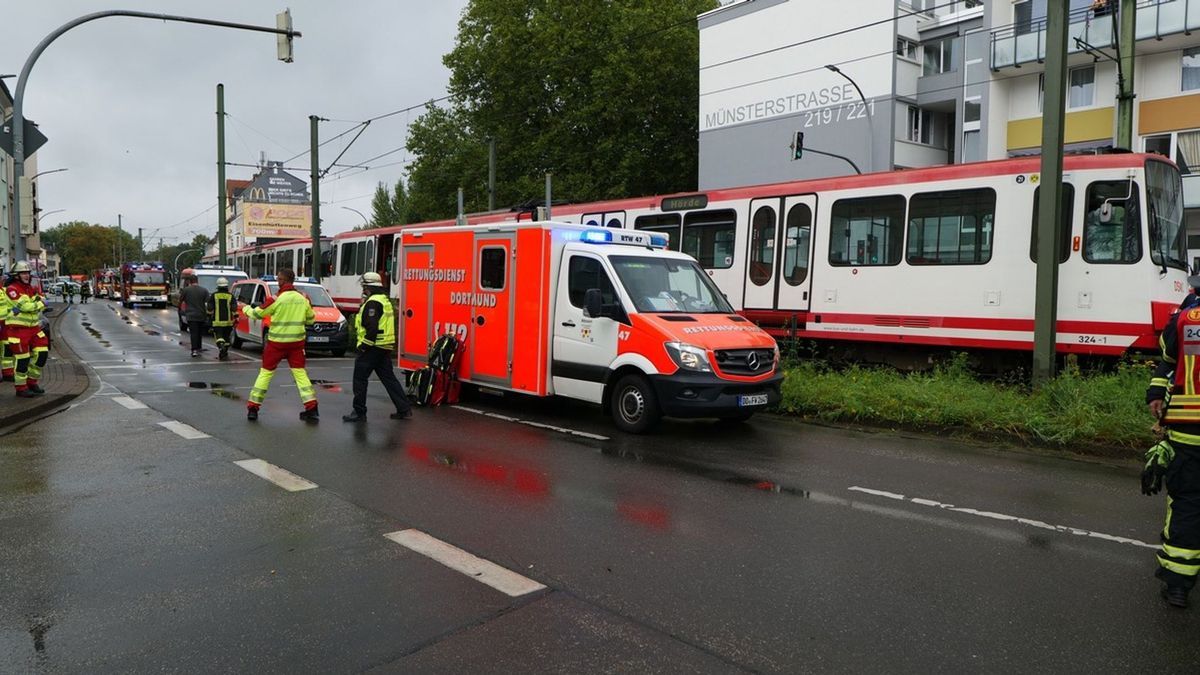 Kind von Straßenbahn erfasst