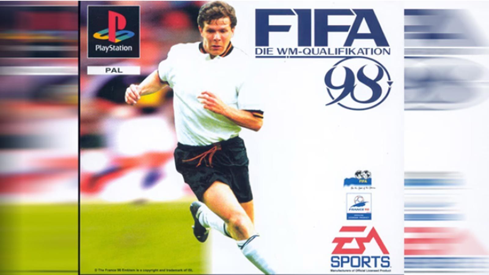 
                <strong>FIFA 98</strong><br>
                FIFA 98 - Cover-Spieler: Andreas Möller.
              