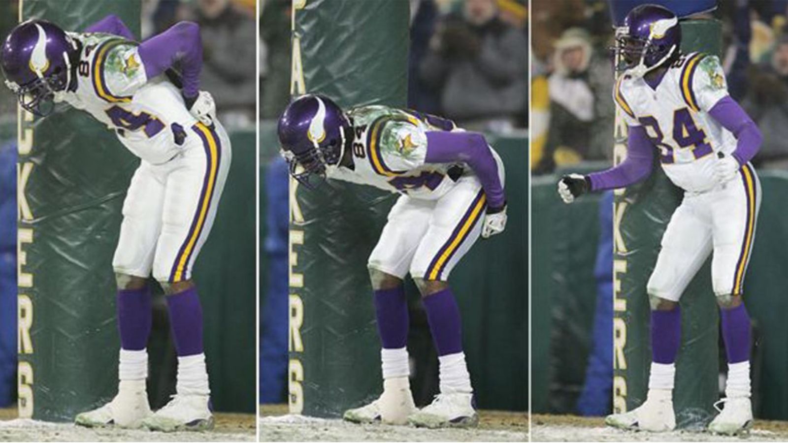 
                <strong>Randy Moss' legendäre "Moon"-Szene</strong><br>
                Besonderes Feuer kam 2005 beim ersten Playoff-Duell der beiden Teams überhaupt in die Rivalität, als Randy Moss nach dem 31:17 Sieg in Green Bay den Packers-Fans seinen Hintern präsentierte. Die legendäre Szene wurde später als "Moon" bekannt.
              