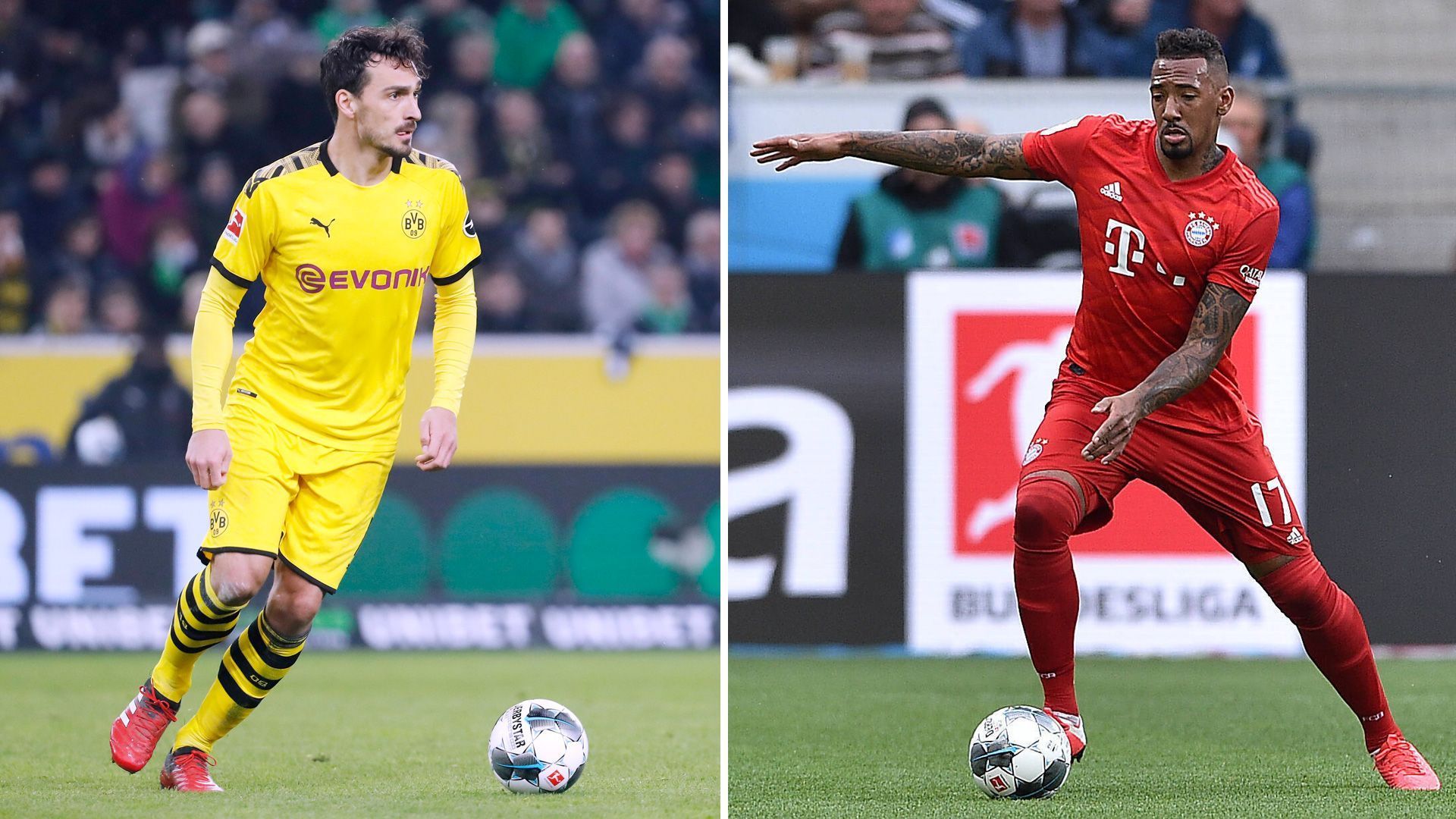 
                <strong>Innenverteidiger: Mats Hummels vs. Jerome Boateng</strong><br>
                Ex-Kollegen, 2014er-Weltmeister und zu Saisonbeginn in einem Leistungstief. Aus dem haben sich Hummels und Boateng wieder rausgekämpft und sind zu Recht Stammspieler auf ihrer Position. Sehr gut im Zweikampf und immer für einen tödlichen Pass gut. In diesem Duell gibt es eine gerechte Punkteteilung. BVB 1,5:1,5 Bayern
              