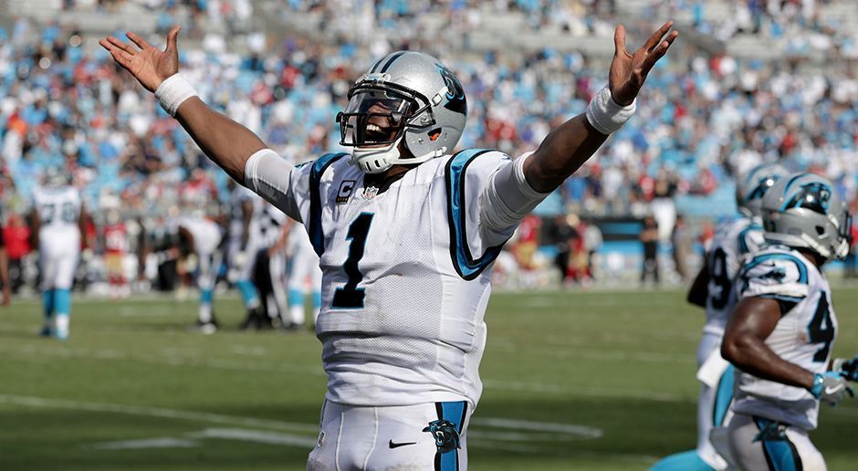 
                <strong>Cam Newton</strong><br>
                Platz 1: Cam Newton, 58 Rushing-Touchdowns (Teams: Carolina Panthers) - Cam Newton brauchte nur sechs Spielzeiten, um die Spitzenposition einzunehmen. Seitdem baut "Superman" Cam seine Führung beständig aus. Nachdem er 2015 zum MVP der Liga gewählt wurde, strebt der 29-Jährige nach mehr und möchte endlich seinen ersten Super Bowl gewinnen. Ob es in der Saison 2019 endlich klappen wird?
              