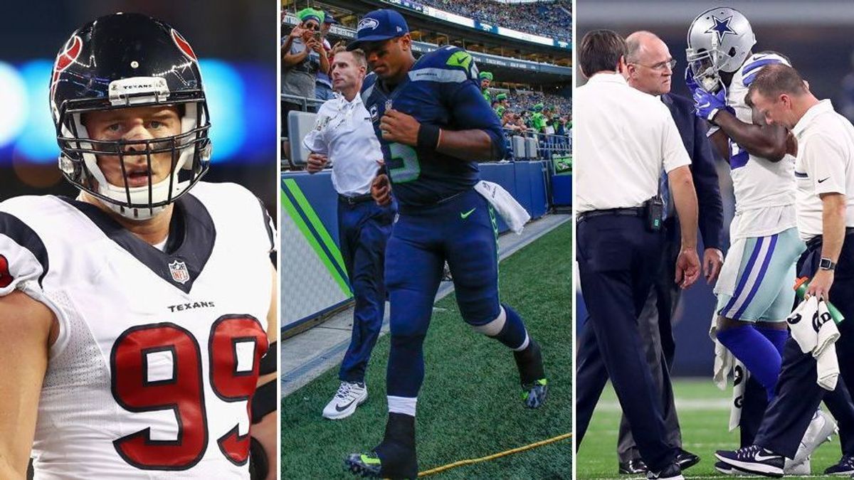 Das Verletzten-Update zu den NFL-Stars