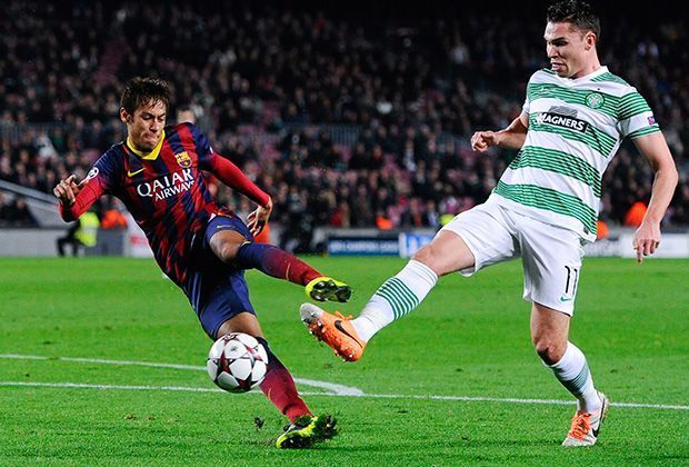 
                <strong>FC Barcelona - Celtic Glasgow 6:1</strong><br>
                Gestatten: Superstar und Mann des Spiels: Neymar erzielt zwischen der 45. und 58. Minute einen Hattrick
              