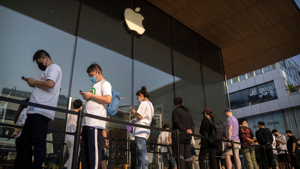 Apple hat beim iPhone wegen des China-Lockdowns massive Lieferengpässe.