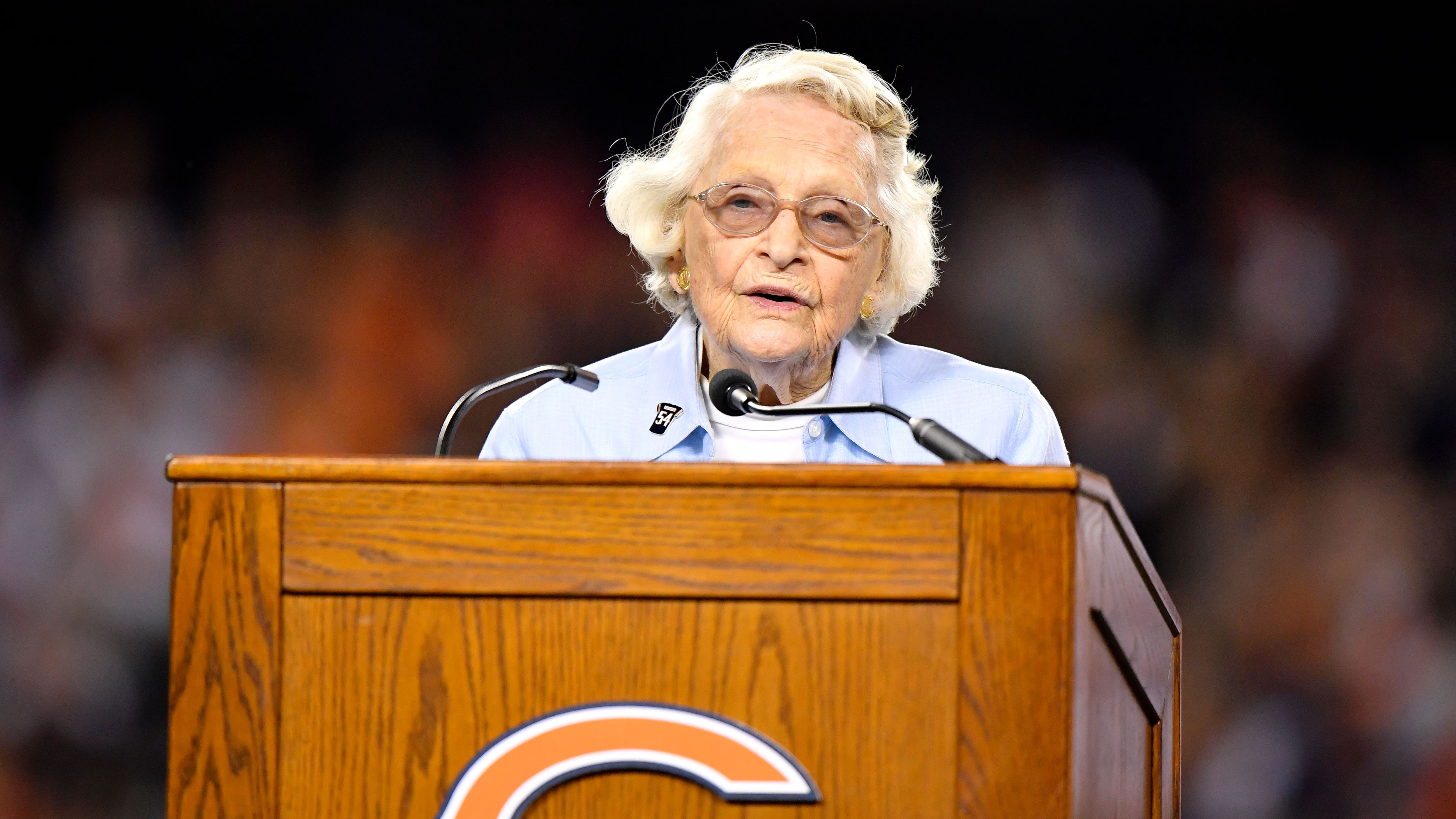 <strong>Virginia Halas McCaskey (Chicago Bears)</strong><br>Note B+