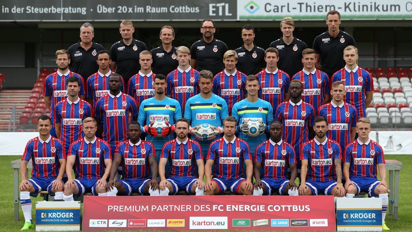 
                <strong>Energie Cottbus (4. Liga)</strong><br>
                (qualifiziert als Sieger Landespokal Brandenburg)Liga:Regionalliga Nordost (Meister)
              