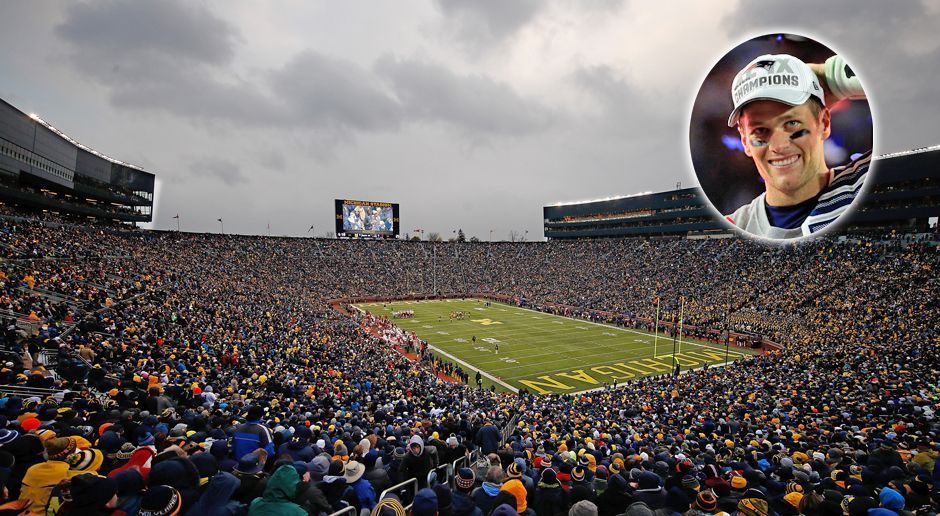 
                <strong>Platz 4: University of Michigan - 52</strong><br>
                Platz 4: University of Michigan52 SB-TeilnehmerCollege Team: WolverinesBekanntester Spieler: Tom Brady
              