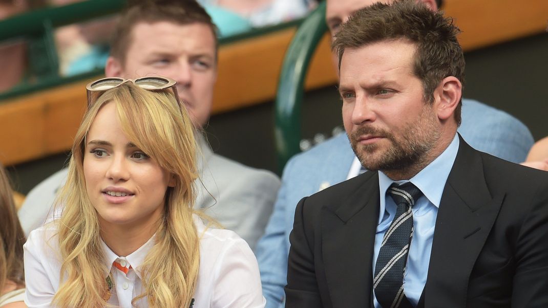 Suki Waterhouse und Bradley Cooper im Juli 2014.