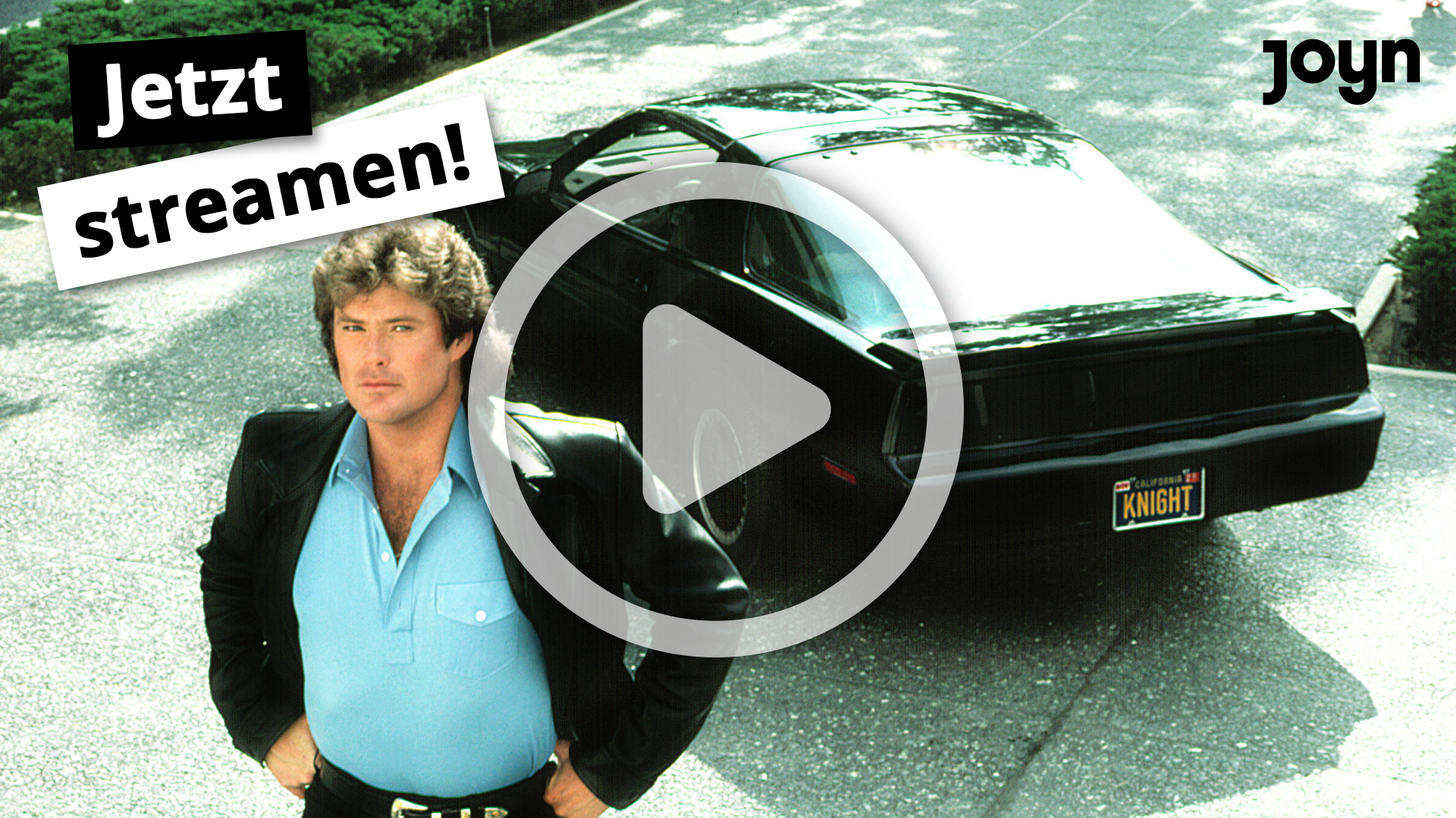 Sieh dir die Serie "Knight Rider" auf Joyn an!