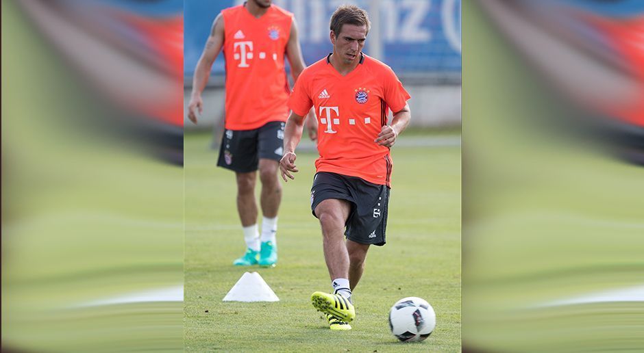 
                <strong>Philipp Lahm</strong><br>
                Kapitän Philipp Lahm zeigte sich sichtlich erholt. Kein Wunder, schließlich musste er nach seinem Rücktritt aus der DFB-Auswahl erstmals kein Turnier mit der Nationalmannschaft spielen.
              