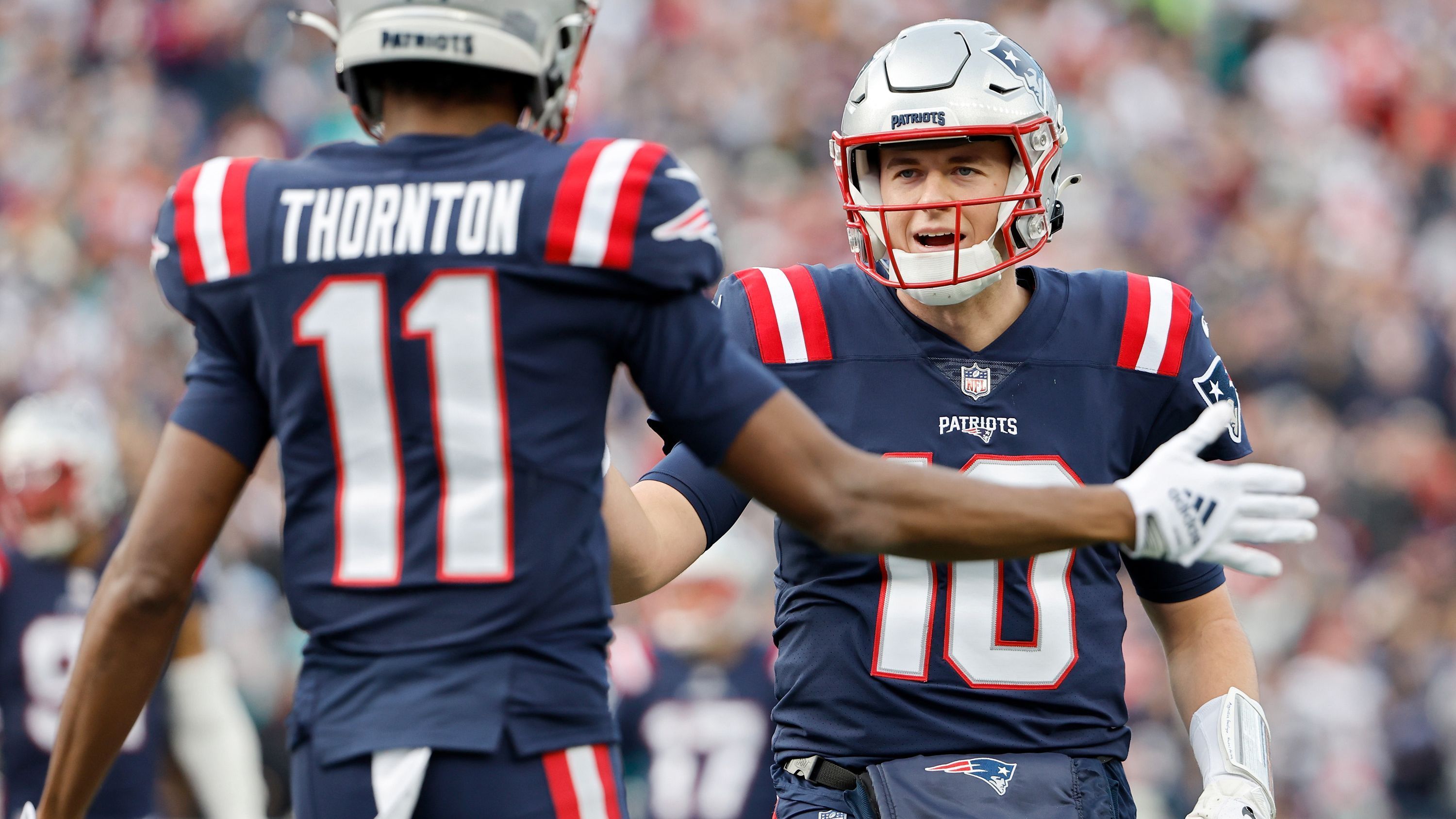 
                <strong>New England Patriots</strong><br>
                Die Patriots (8-8) erreichen die Playoffs ...• mit einem Sieg bei den Bills <a href="https://www.ran.de/us-sport/nfl/news/damar-hamlin-drama-buffalo-bills-cincinnati-bengals-entscheidung-besitzer-szenarien-165293" data-url-id="49892">(Anm.d.Red.: Das Spiel der Bills gegen die Bengals wird nach dem Hamlin-Drama nicht nachgeholt)</a><br>• ODER mit einem Unentschieden gegen die Bills + Miami gewinnt nicht gegen die Jets + Pittsburgh gewinnt nicht gegen die Browns<br>• ODER wenn die Dolphins gegen die Jets verlieren + die Steelers gegen die Browns verlieren + die Jaguars gegen die Titans gewinnen<br>
              