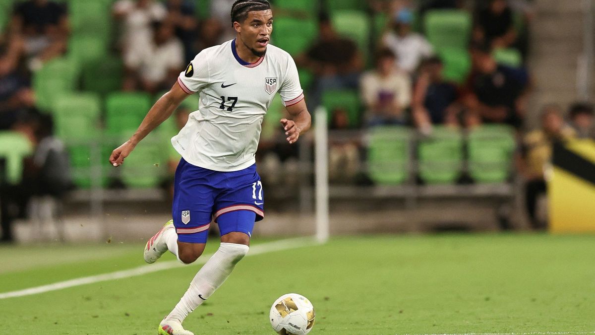 Malik Tillman beim Gold Cup in den USA