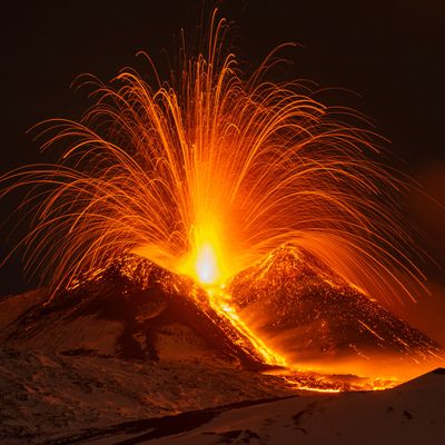 Auch schlafende Vulkane können tief im Inneren eine explosive Überraschung verbergen