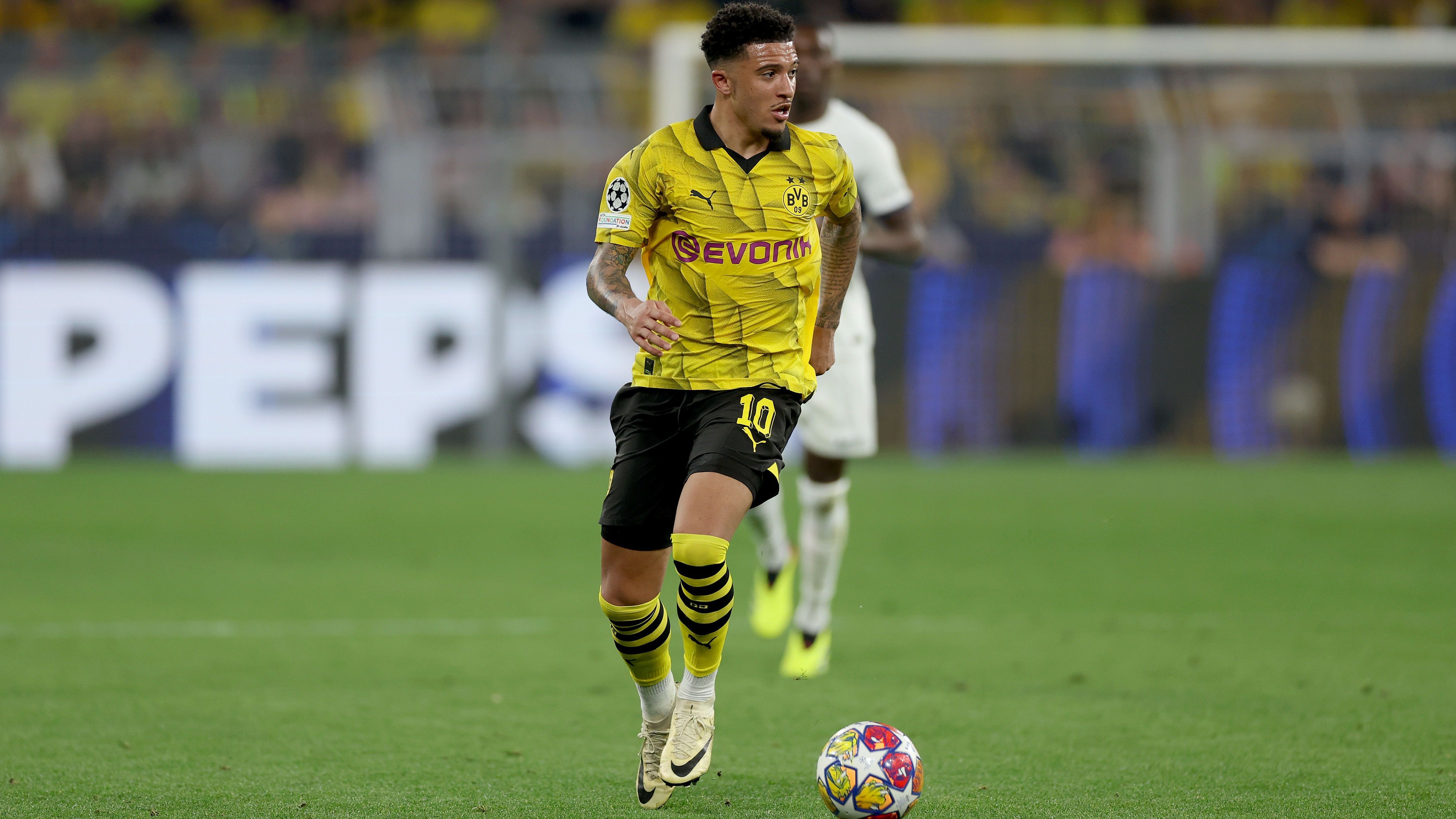 <strong>Platz 14 (geteilt): Jadon Sancho - plus 5 Millionen Euro</strong><br>Klub: Borussia Dortmund<br>Aktueller Marktwert: 30 Millionen Euro