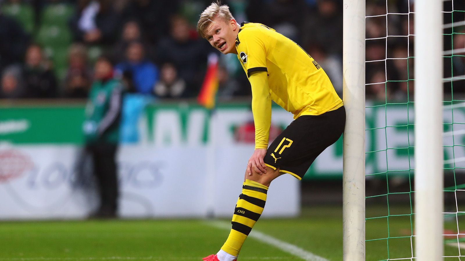 
                <strong>Erling Haaland (Borussia Dortmund)</strong><br>
                Alter: 19 JahrePosition: Mittelstürmer
              