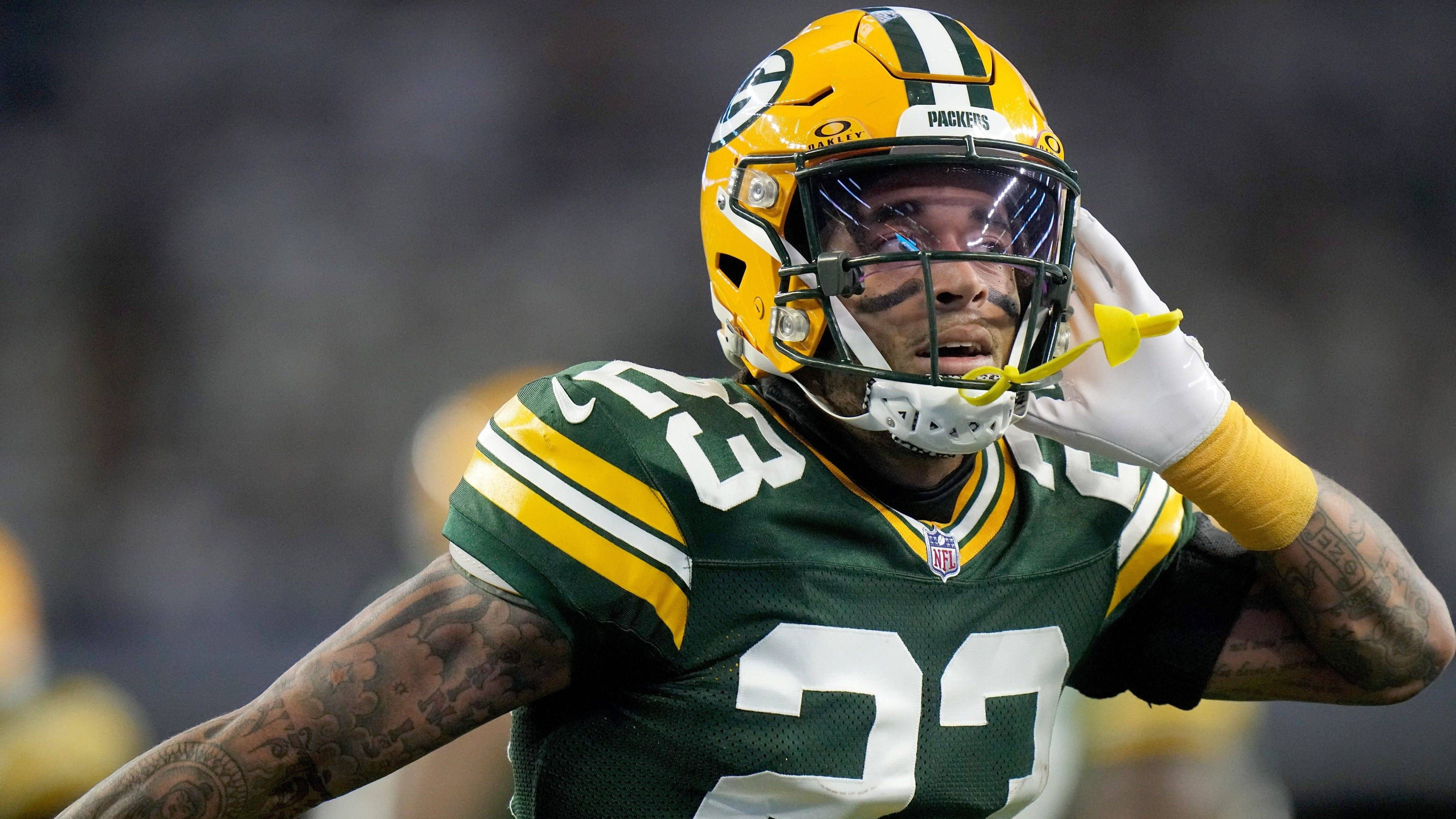 <strong>Green Bay Packers: Jaire Alexander</strong><br>Die Packers sind ein sehr junges Team und der größte Offensivstar neben Jordan Love, Aaron Jones, ist weg. Daher gehen wir in die Defense und entscheiden uns für Cornerback Jaire Alexander, jeweils zweimal in seiner Karriere im Pro Bowl und zum All-Pro gewählt.