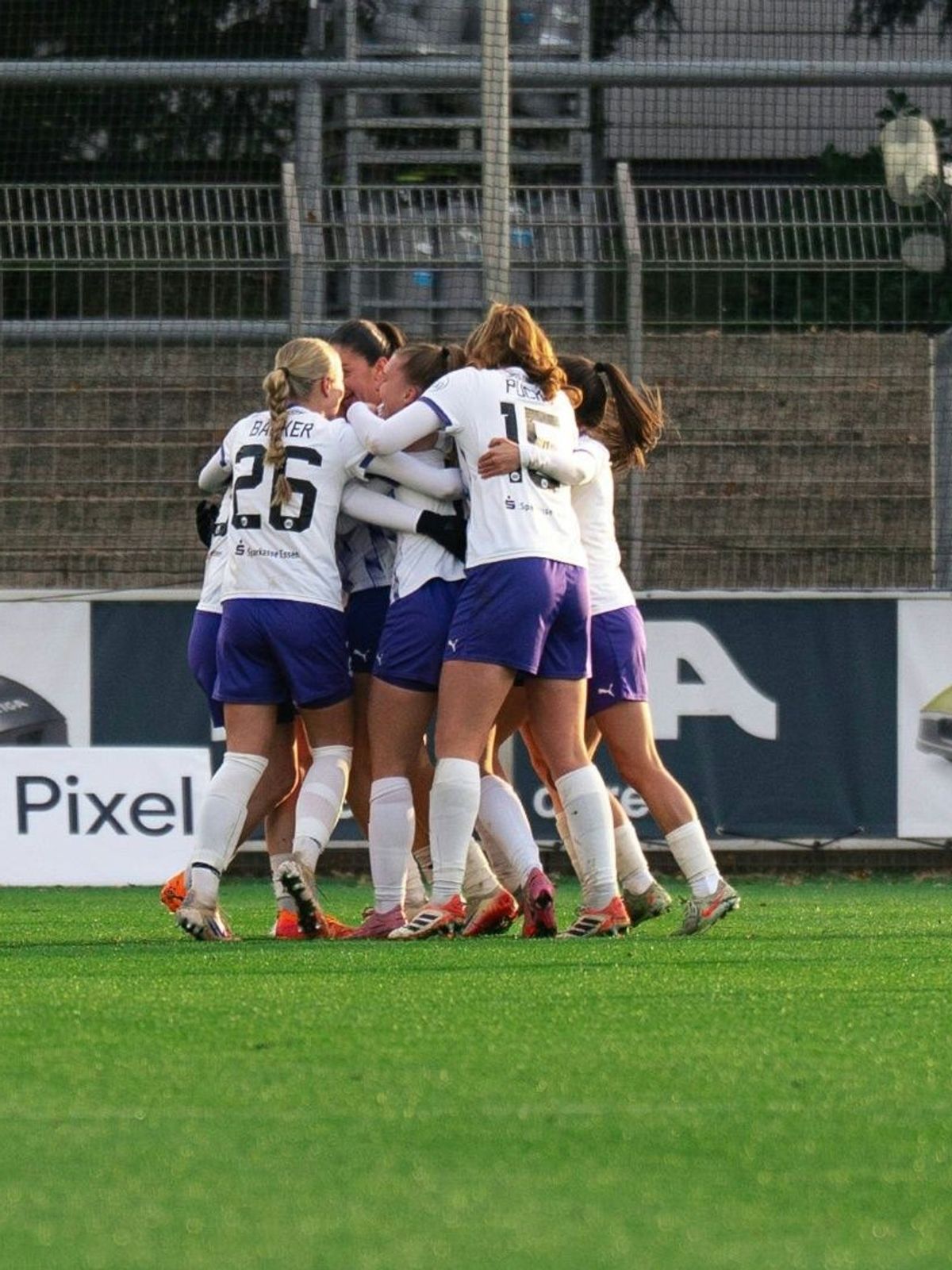 Die Essenerinnen durften erstmals jubeln