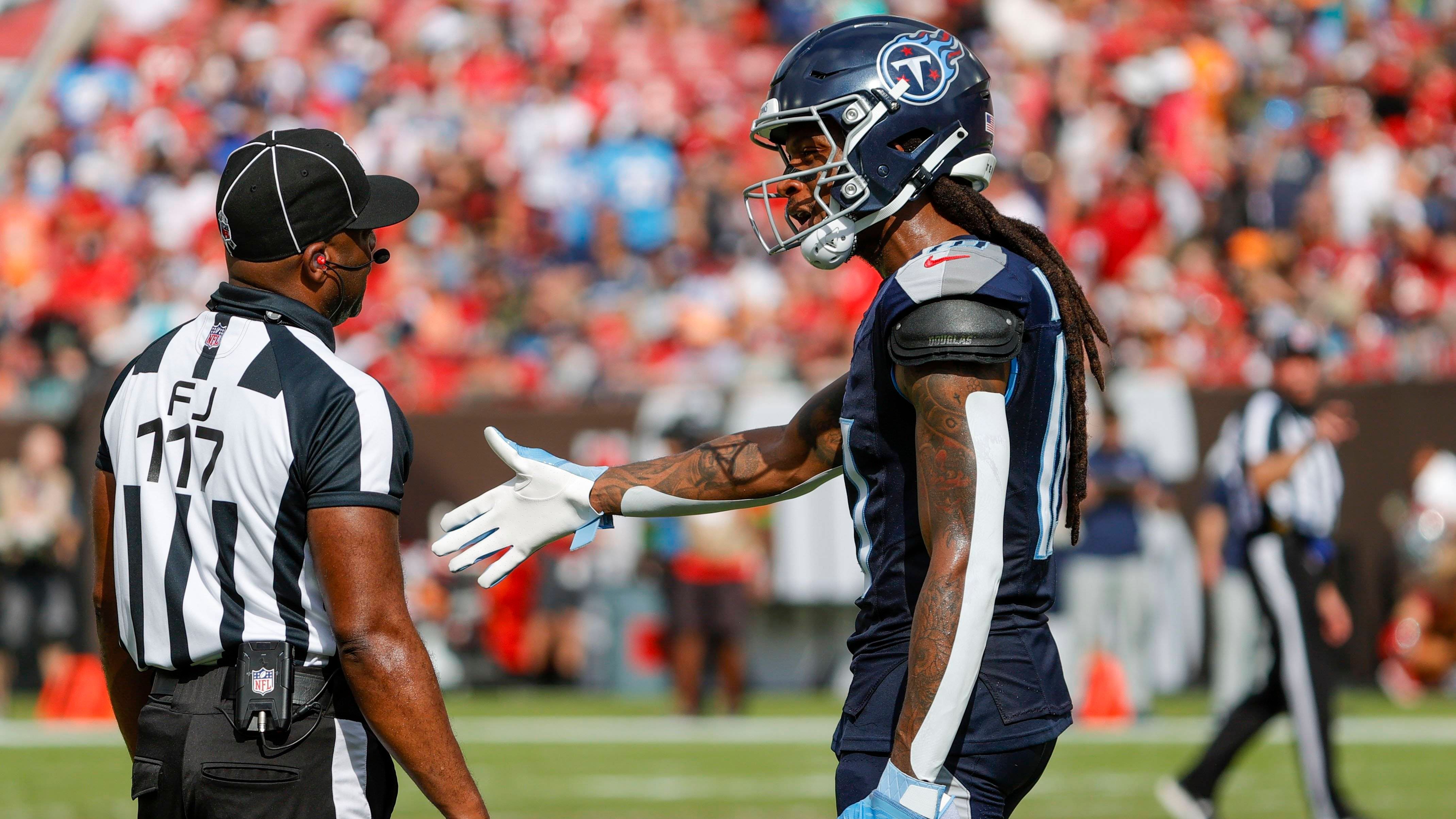 <strong>Platz 24 (geteilt): Tennessee Titans</strong><br>304 Offensive Penalty Yards