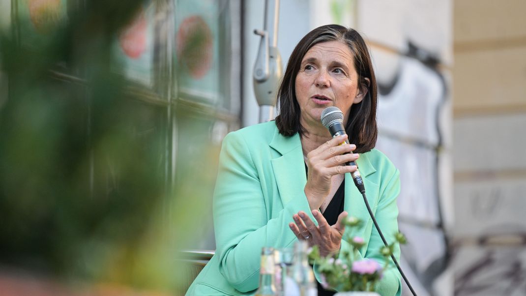 Bundestagsvizepräsidentin Katrin Göring-Eckardt ist "erschöpft" vom Regieren in der Ampel.