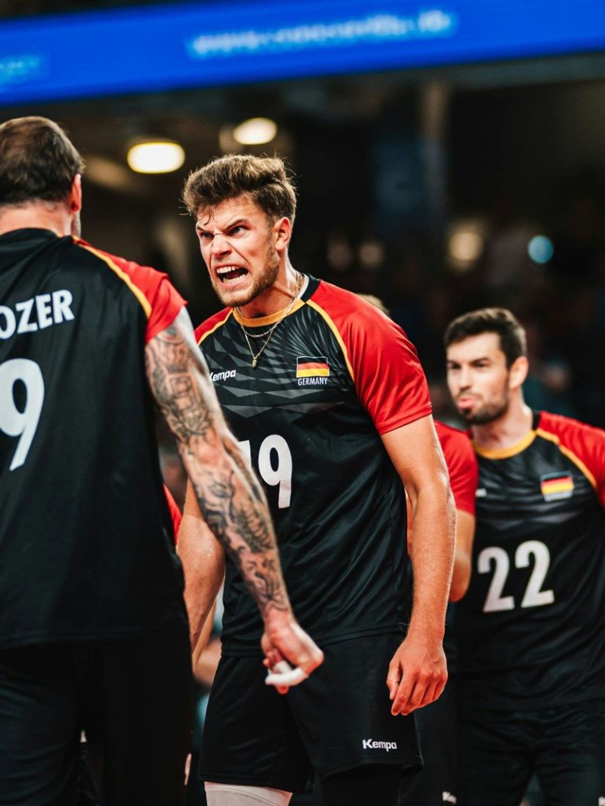 Die deutschen Volleyballer siegen gegen Chile