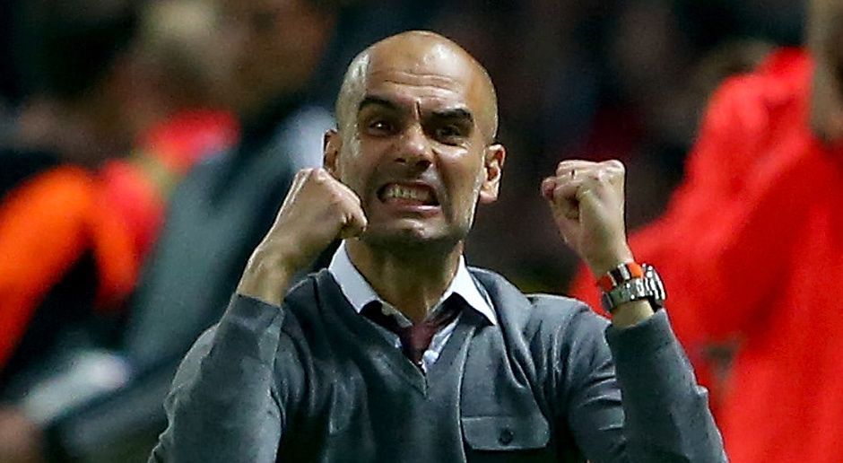 
                <strong>Pep Guardiola</strong><br>
                Die Anspannung fällt ab, Guardiola bejubelt den Pokalsieg wie wild.
              