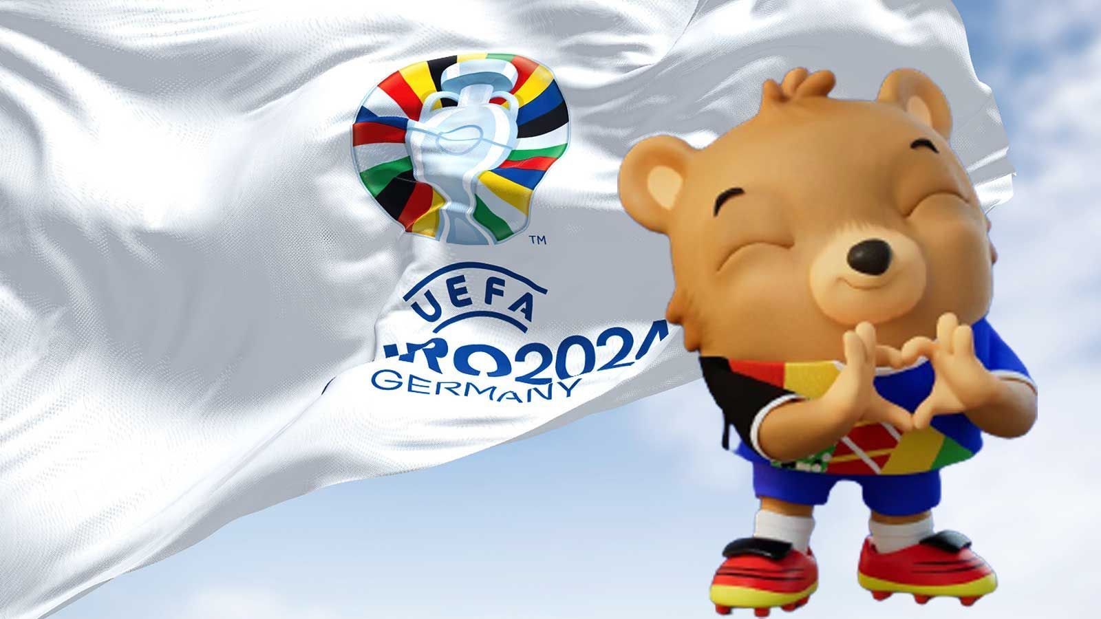 <strong>Deutschland 2024 - Albärt</strong><br>
                Das Maskottchen für die EM in Deutschland ist ein Bär, der auf den Namen Albärt hört. Die Entscheidung fiel in einer Abstimmung unter UEFA.com-Nutzern und Schulkindern in ganz Europa. 32 Prozent der Stimmen gingen dabei an Albärt, welcher sich gegen die Namen Bärnardo, Bärnheart und Herzi von Bär durchsetzte.