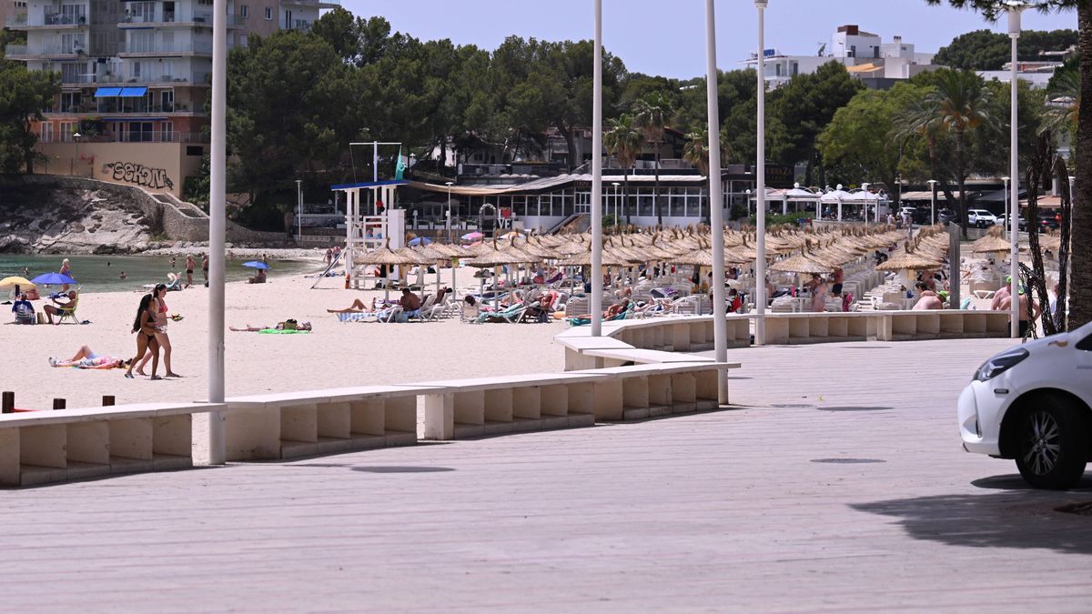 Ein Strand auf Mallorca.