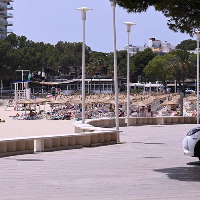 Ein Strand auf Mallorca.