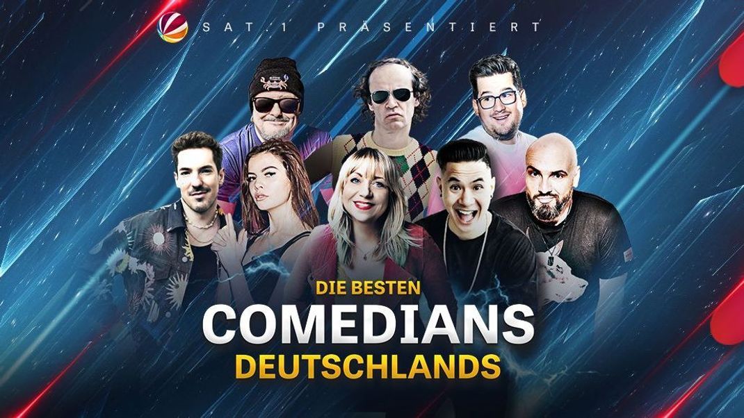 SAT.1 präsentiert "Die besten Comedians Deutschlands" 2024 auf Tour und im TV
