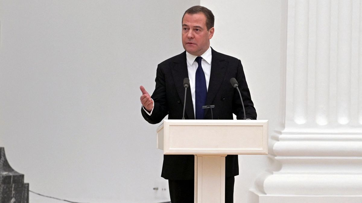 Russlands Ex-Präsident Medwedew