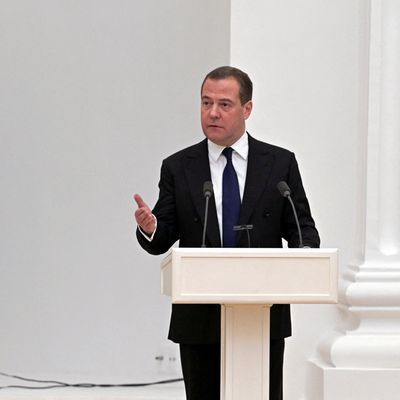 Russlands Ex-Präsident Medwedew