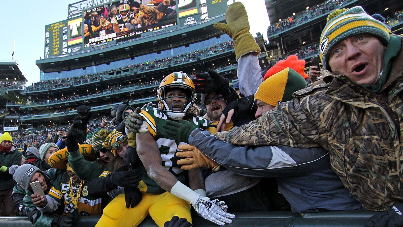 
                <strong>5. Platz: Green Bay Packers</strong><br>
                Stadion: Lambeau Field (Kapazität: 81.441) - Fan-Kosten: 655,62 US-Dollar
              