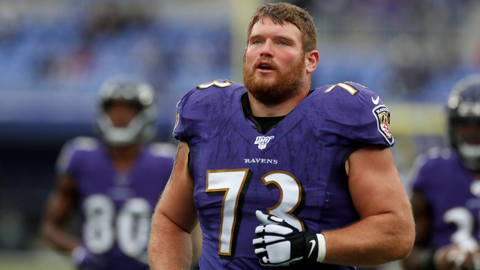 
                <strong>AFC: Guards</strong><br>
                Marshal Yanda (Bild; Baltimore Ravens) Quenton Nelson (Indianapolis Colts)Joel Bitonio (Cleveland Browns) - ersetzt David DeCastro (Pittsburgh Steelers)
              