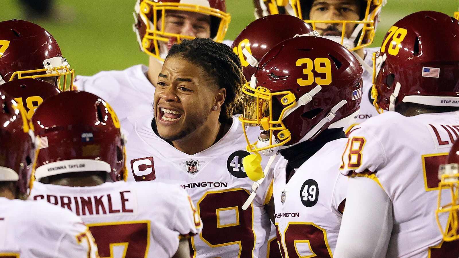 
                <strong>Defensive Rookie of the Year: Chase Young (Washington Football Team)</strong><br>
                42.5 von 50 Stimmen
              