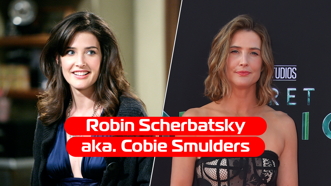 2008 vs. 2023: Ihre Rolle als Robin Scherbatsky in der Erfolgsserie "How I Met Your Mother" brachte Schauspielerin Cobie Smulders den großen Durchbruch.